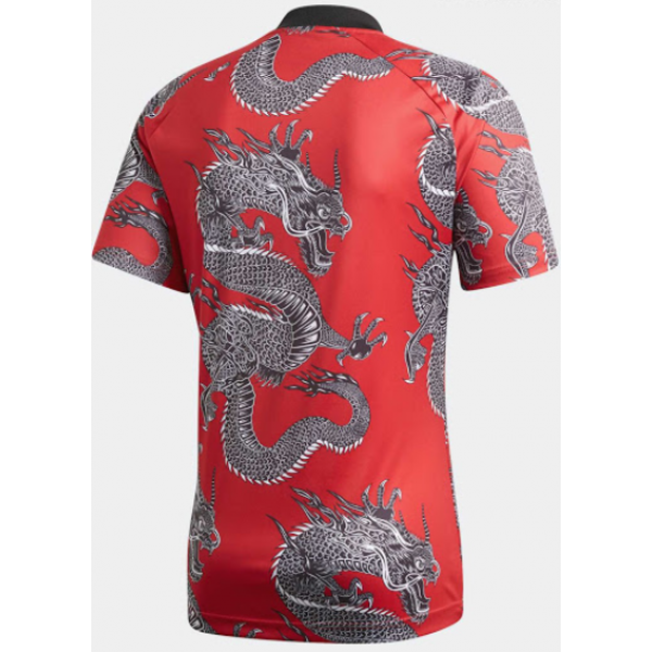 Camisa oficial Adidas Manchester United 2019 2020 Ano Novo Chines Camisa oficial Adidas Manchester United 2019 2020 Ano Novo Chines