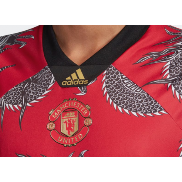 Camisa oficial Adidas Manchester United 2019 2020 Ano Novo Chines Camisa oficial Adidas Manchester United 2019 2020 Ano Novo Chines