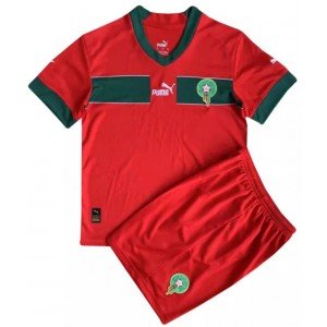 Kit infantil I Seleção do Marrocos 2022 2023 Puma oficial 