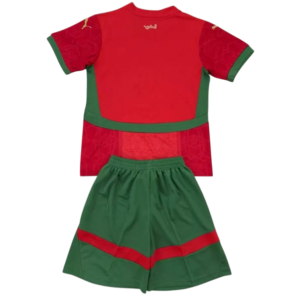 Kit infantil I Seleção do Marrocos 2025 Puma oficial 