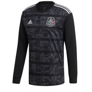 Camisa oficial Adidas seleção do México 2019 I jogador manga comprida