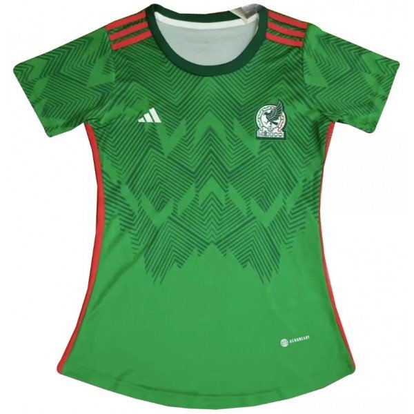 Camisa Feminina I Seleção do México 2022 Adidas oficial 
