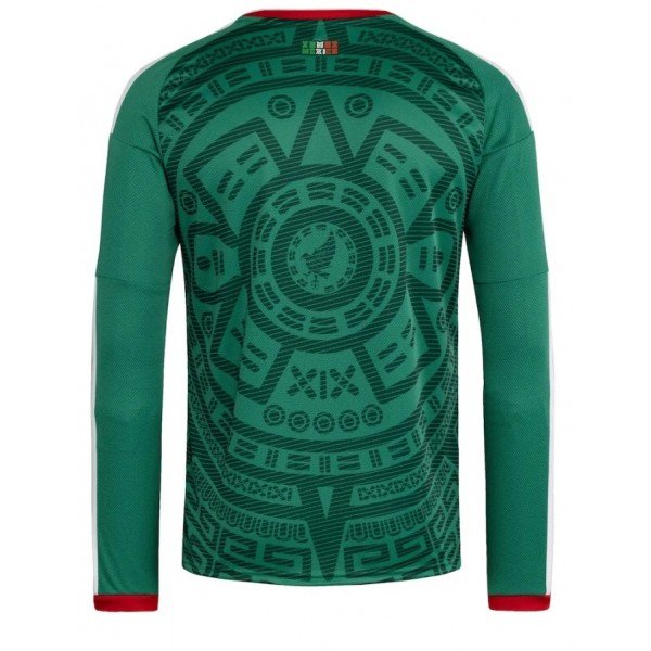 Camisa I Seleção do Mexico 2026 Adidas oficial manga comprida