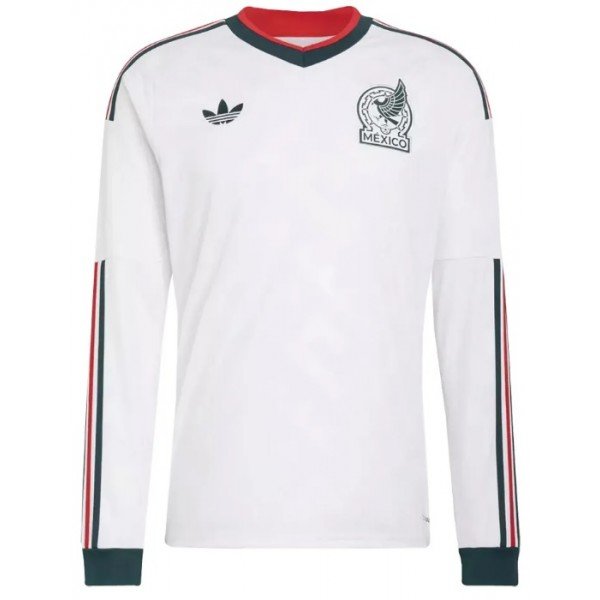 Camisa II Seleção do Mexico 2026 Adidas oficial manga comprida