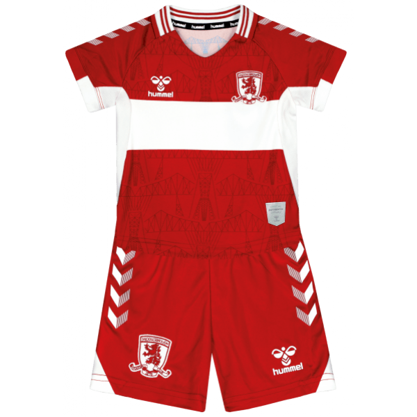 Kit infantil I Middlesbrough 2021 2022 Hummel oficial