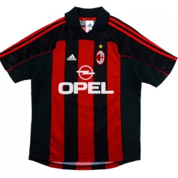 Camisa retro Adidas Milan 2000 2001 I jogador