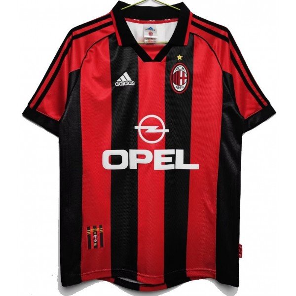 Camisa I Milan 1998 1999 Adidas retro