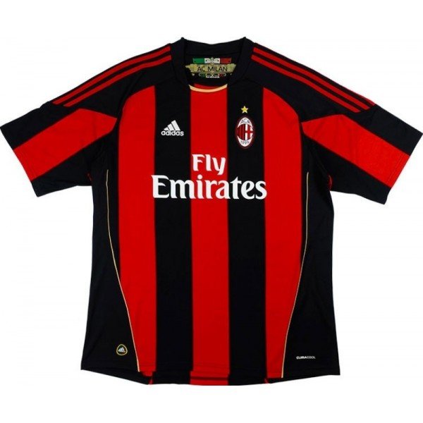 Camisa I Milan 2010 2011 Adidas retro