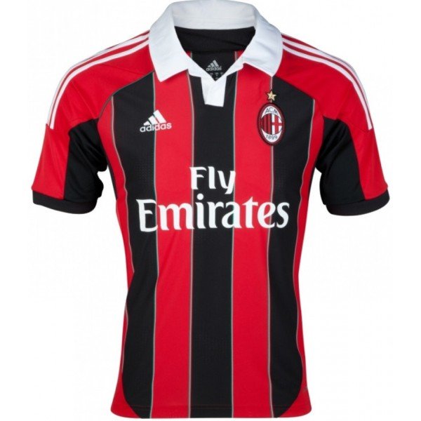 Camisa I Milan 2012 2013 Adidas retro