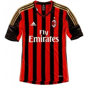 Camisa I Milan 2013 2014 Adidas retro
