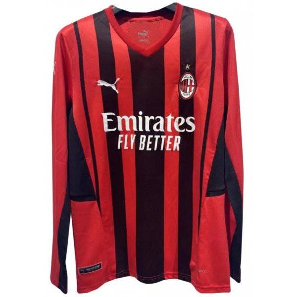 Camisa I Milan 2021 2022 Puma oficial manga comprida