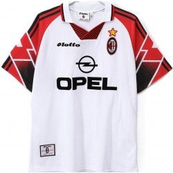 Camisa Milan 1997 1998 Lotto retro Especial Branca