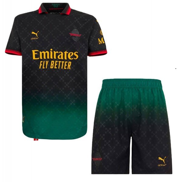 Kit infantil IV Milan 2024 2025 Puma oficial Black