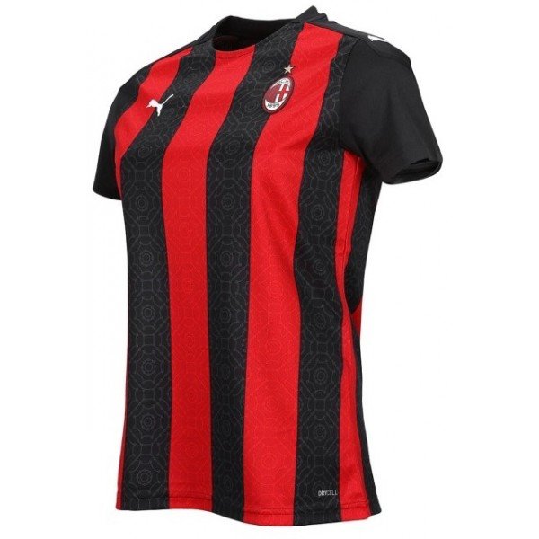 Camisa feminina oficial Puma Milan 2020 2021 I