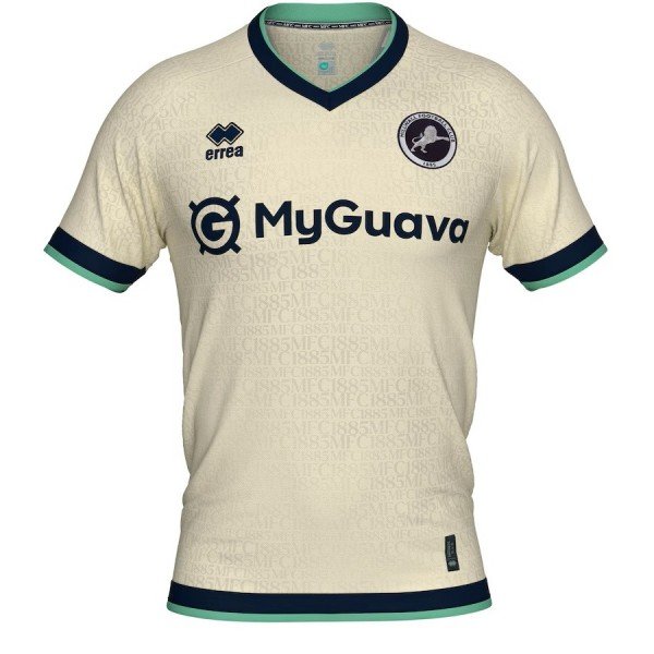 Camisa II Millwall 2025 2026 Errea oficial 