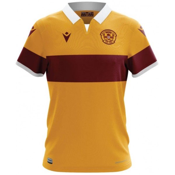Camisa I Motherwell 2020 2021 Macron oficial