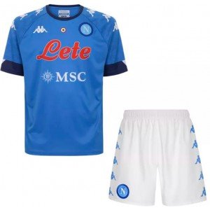 Kit infantil oficial Kappa Napoli 2020 2021 I jogador