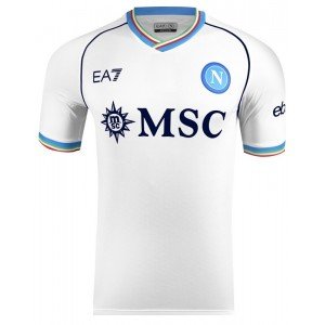 Camisa II Napoli 2023 2024 EA7 oficial Champions League