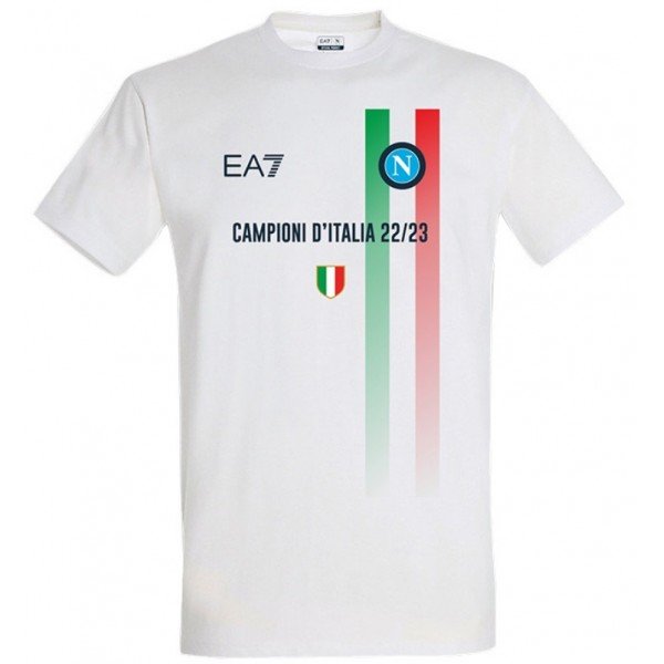 Camisa Napoli 2022 2023 EA7 oficial Campeão Italiano
