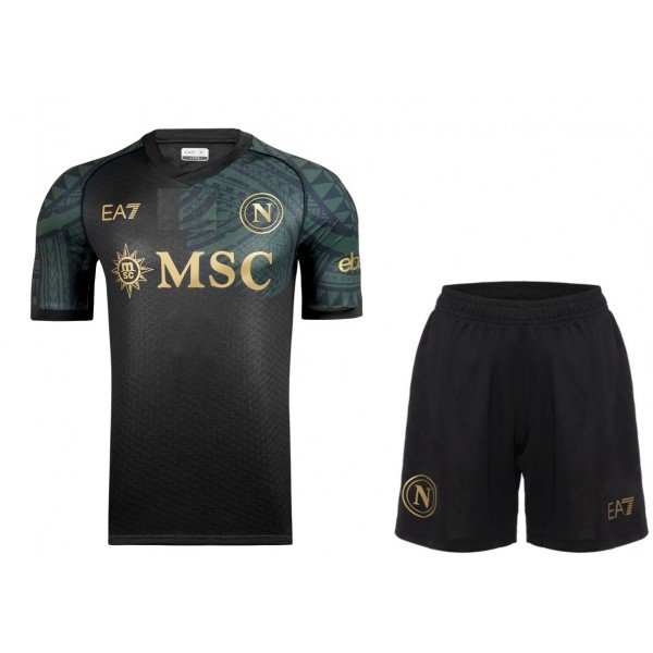 Kit infantil III Napoli 2023 2024 EA7 oficial 