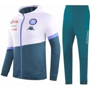 Kit treinamento oficial Kappa Napoli 2020 2021 Verde e preto