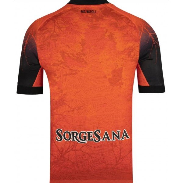Camisa Napoli 2025 2026 EA7 oficial Especial Laranja