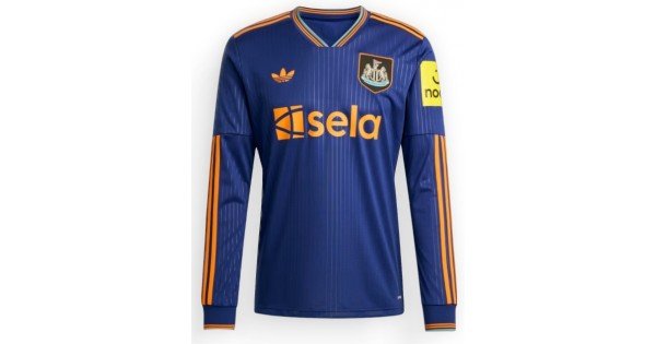 Camisa III Newcastle United 2025 2026 Adidas oficial manga comprida