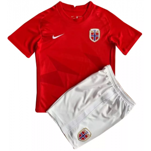 Kit infantil I seleção da Noruega 2022 Home