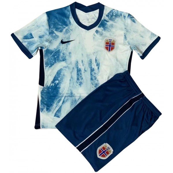 Kit infantil II seleção da Noruega 2021 2022 Away