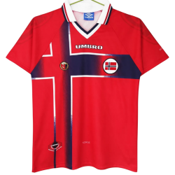 Camisa I Seleção da Noruega 1997 Umbro retro
