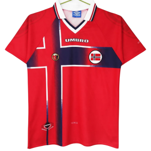 Camisa I Seleção da Noruega 1997 Umbro retro