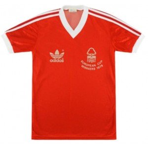 Camisa retro Adidas Nottingham Forest 1979 1981 I jogador