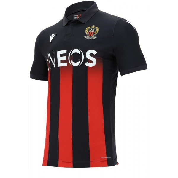 Camisa oficial Macron Nice 2020 2021 I jogador