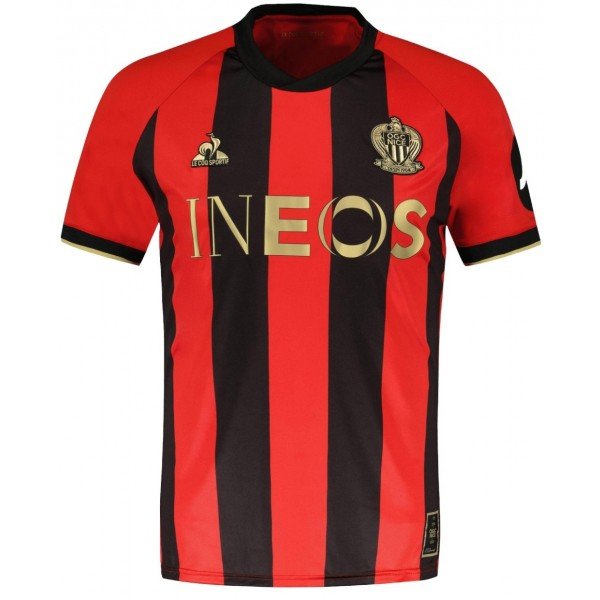 Camisa I Nice 2024 2025 Le Coq Sportif oficial 