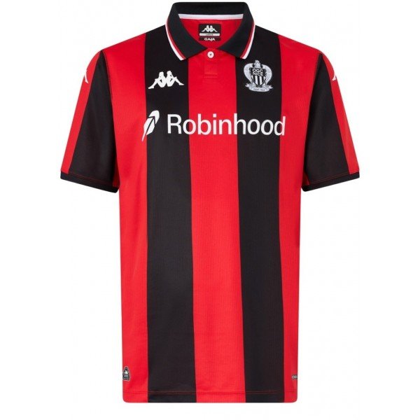 Camisa I Nice 2025 2026 Kappa oficial  Camisa I Nice 2025 2026 Kappa oficial
