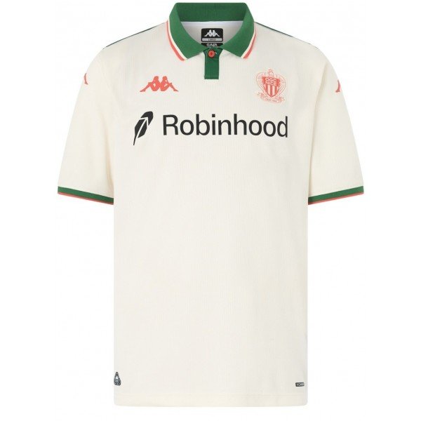 Camisa II Nice 2025 2026 Kappa oficial  Camisa II Nice 2025 2026 Kappa oficial