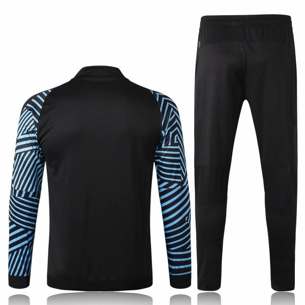 Kit treinamento oficial Puma Olympique de Marseille 2018 2019 preto e azul
