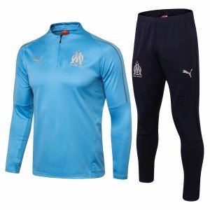 Kit treinamento oficial Puma Olympique de Marseille 2018 2019 Azul