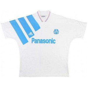Camisa retro Adidas Olympique de Marseille 1991 1992 I jogador 