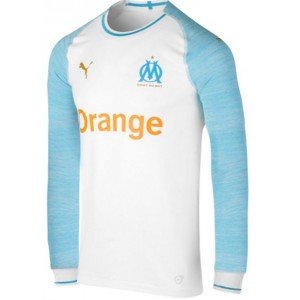 Camisa oficial Puma Olympique de Marseille 2018 2019 I jogador manga comprida