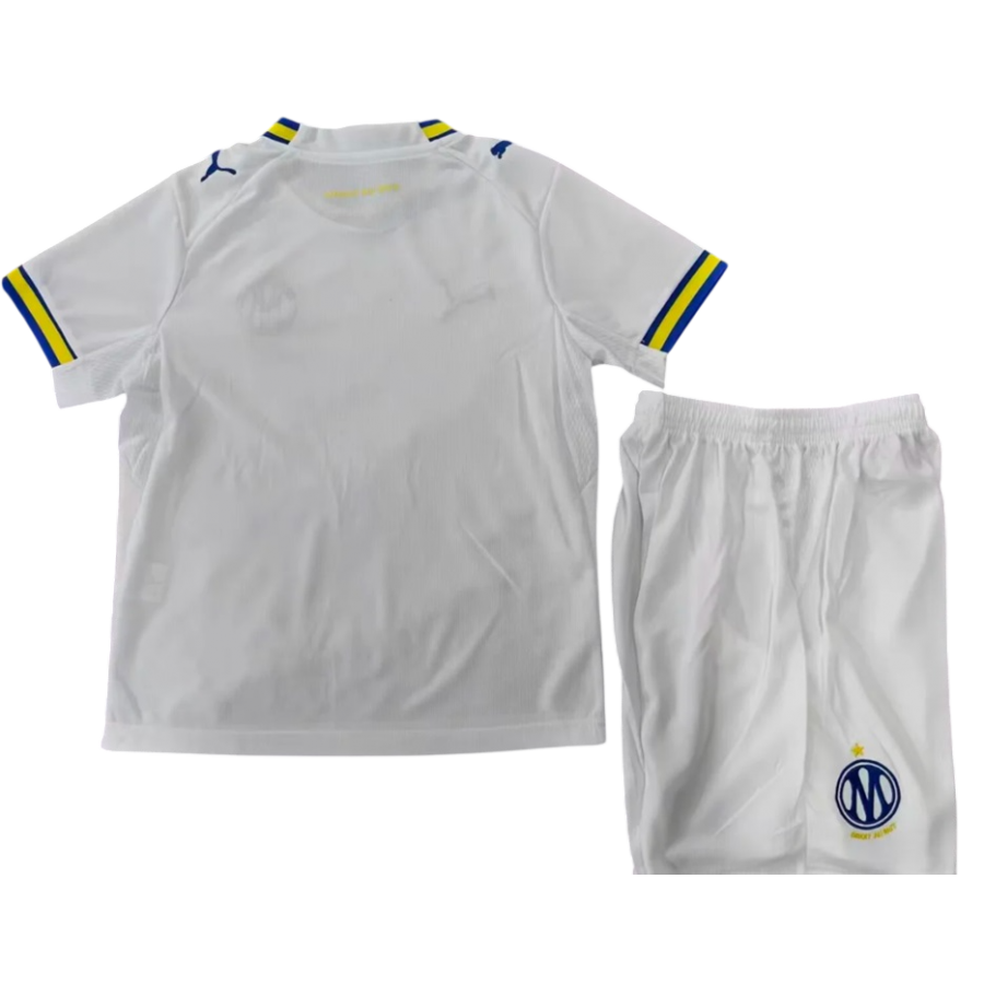 Kit infantil I Olympique de Marseille 2026 2027 Puma oficial Kit infantil I Olympique de Marseille 2026 2027 Puma oficial