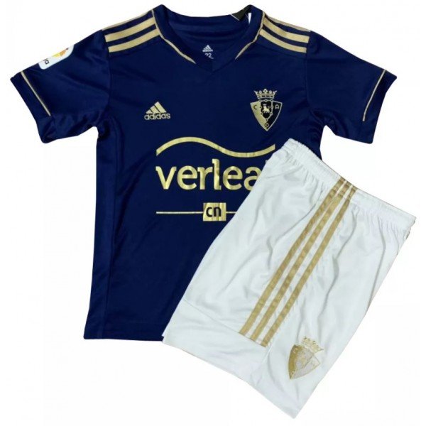 Kit infantil oficial Adidas Osasuna 2020 2021 II jogador
