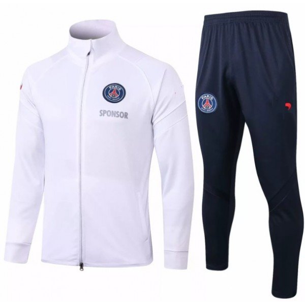 Kit treinamento PSG 2020 2021 Branco e Azul