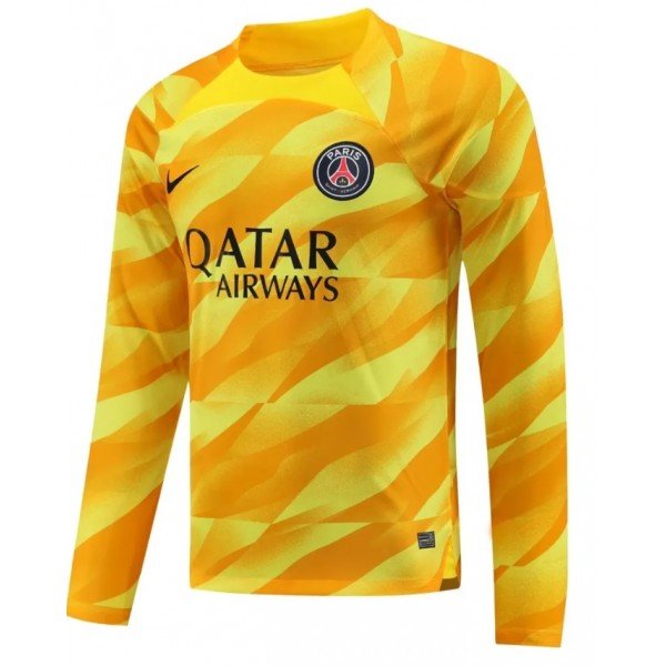 Camisa Goleiro I PSG 2023 2024 Home manga comprida Camisa Goleiro I PSG 2023 2024 Home manga comprida