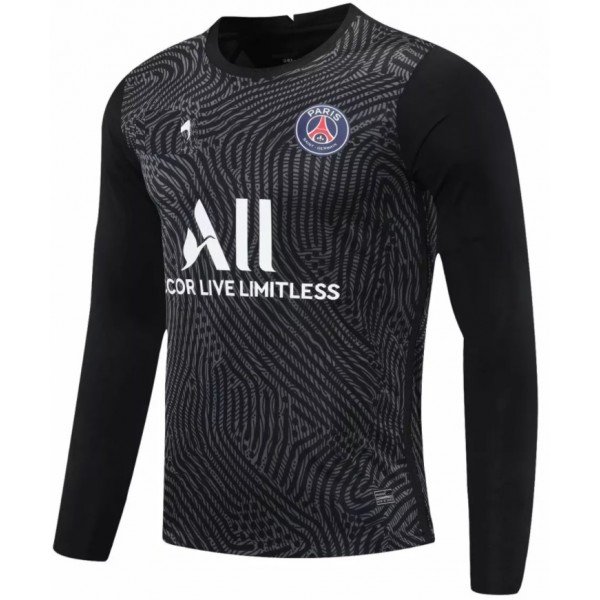Camisa PSG 2020 2021 preta Goleiro manga comprida