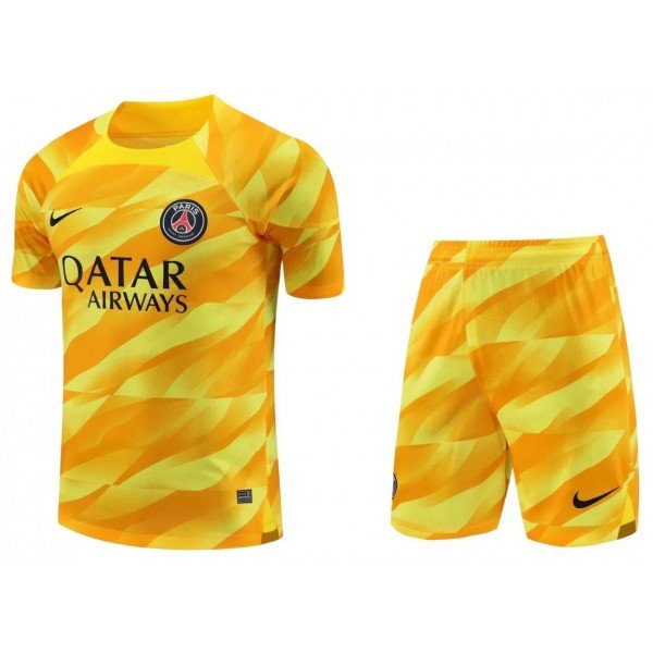 Kit infantil Goleiro I PSG 2023 2024 Home 