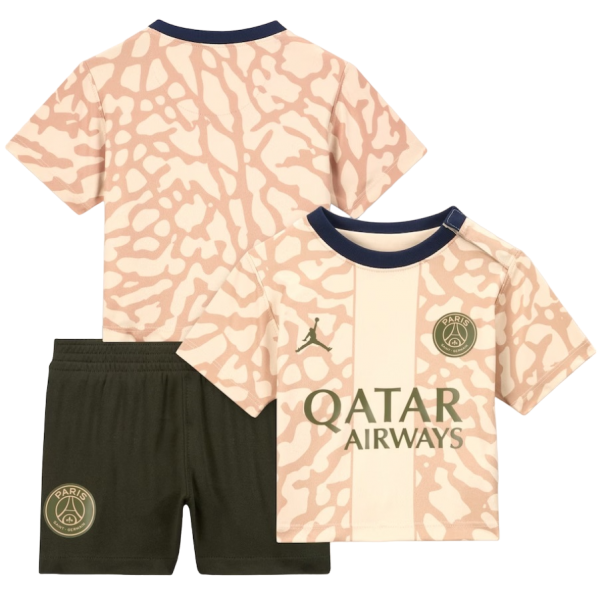 Kit infantil IV PSG 2023 2024 Air Jordan oficial 
