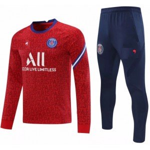 Kit treinamento PSG 2020 2021 Vermelho