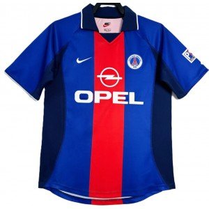 Camisa I PSG 2000 2001 Home retro 