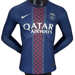 Camisa I PSG 2025 2026 Home Manga comprida